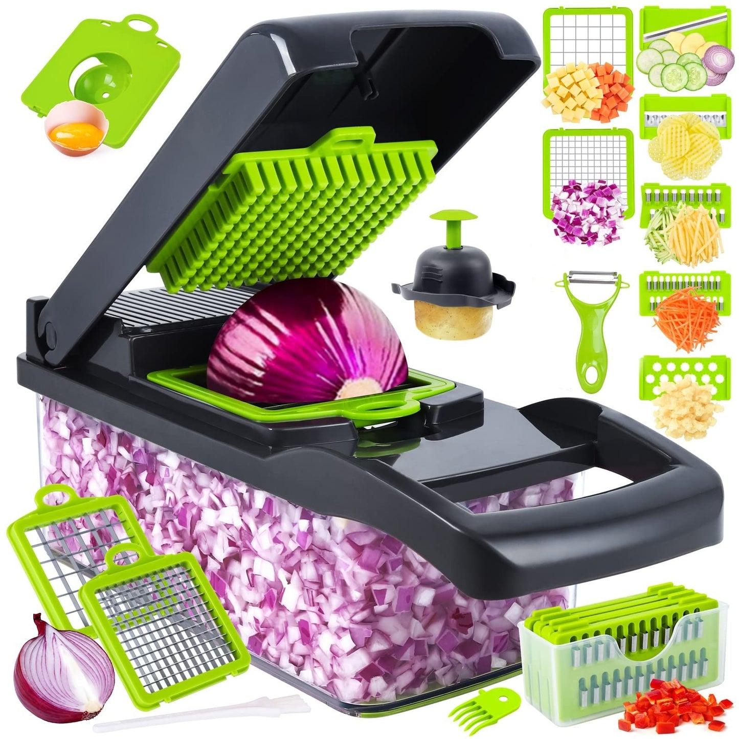 16 in 1 Vegetable Chopper & Slicer Set